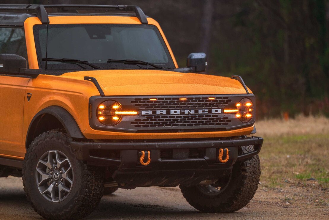 21-26 Ford Bronco XB LED Headlights ( AMBER DRL )