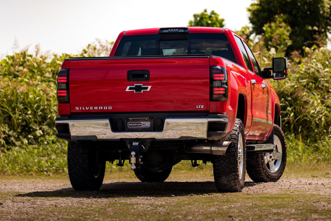 15-19 GMC Sierra 3500HD Dually XB LED Tail Lights (Smoked)