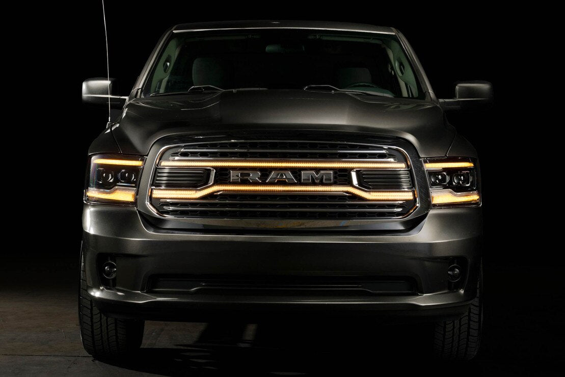 19-24 Dodge Ram 1500 Classic XBG LED DRL Grille (Chrome)