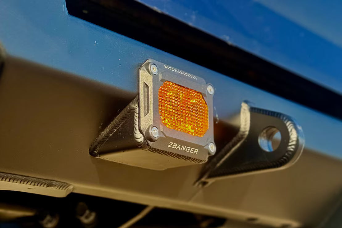 2Banger Pod Lights: Flush Mounting Kit