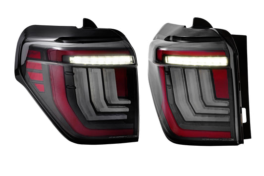 XB LED Tail Lights: Toyota 4Runner (10-24 / Smoked Lens / Set)