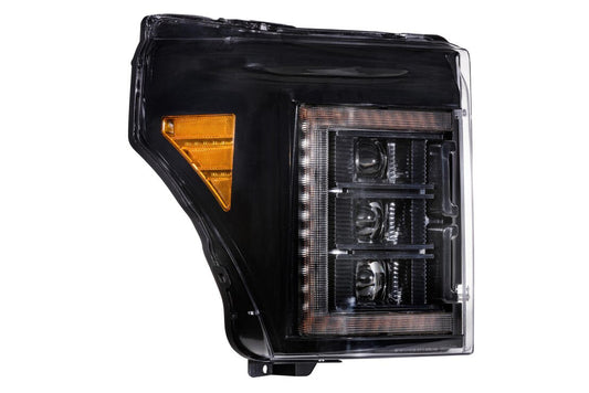 11-16 Ford Super Duty XB LED Headlights ( AMBER DRL )
