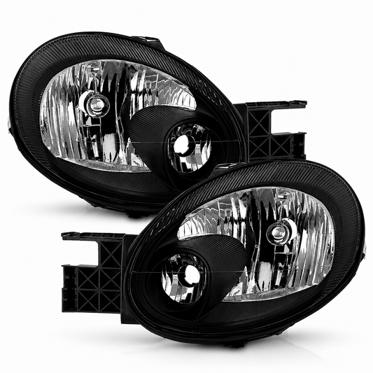 2003-2005 Dodge Neon/SRT-4 Black Housing Headlight