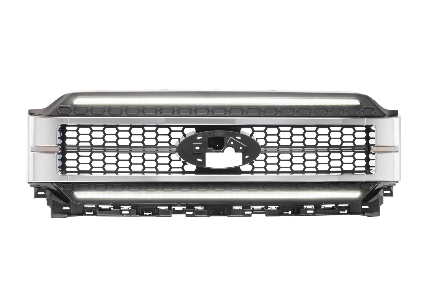 XBG LED Grille: Ford F-150 (21-23 / Chrome / White DRL)