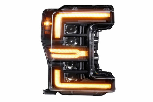 17-19 Ford Super Duty XB LED Headlights ( AMBER DRL )