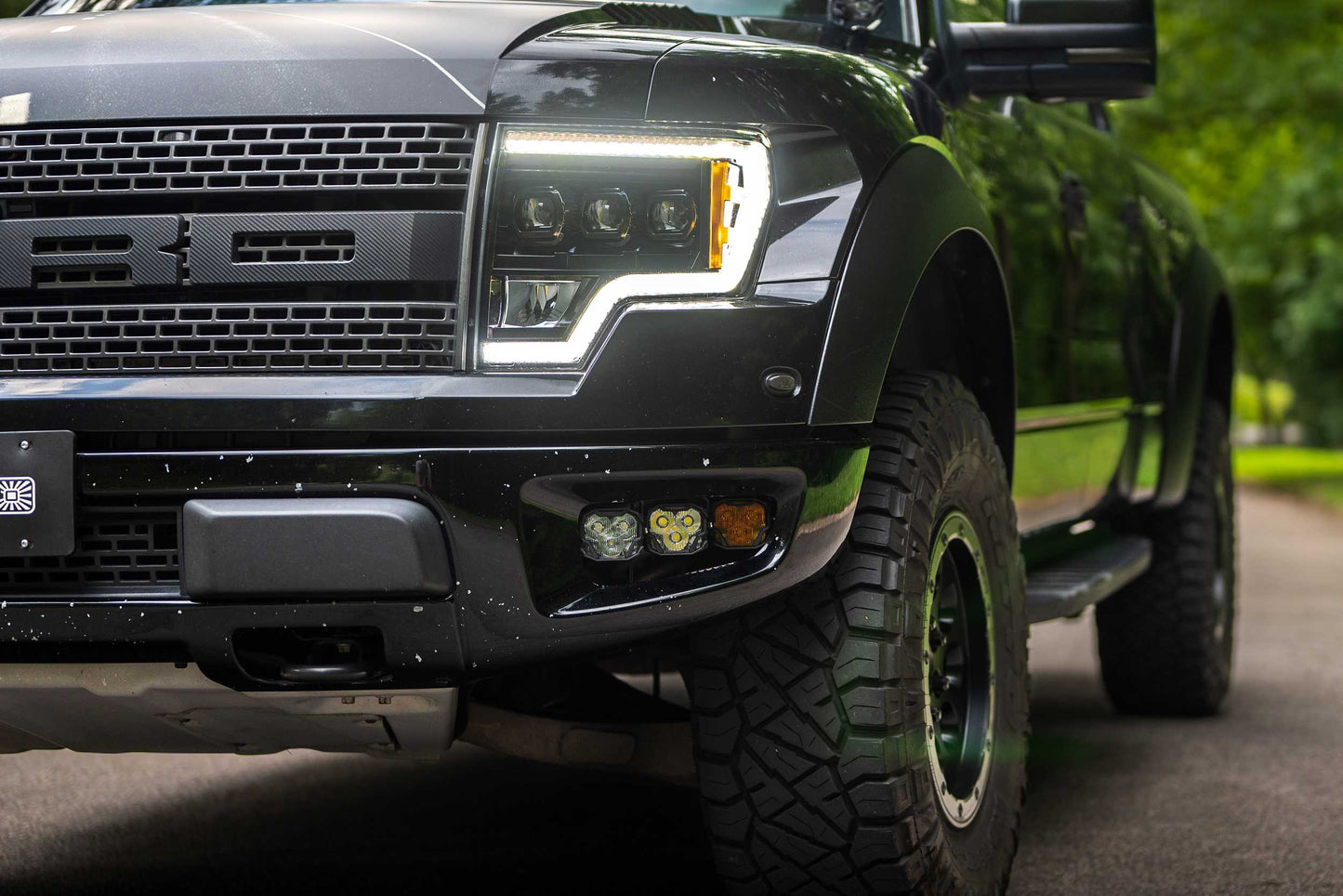 Morimoto 4Banger Fog Brackets: Type Raptor Triple (10-14 / Set)