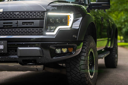 Morimoto 4Banger Fog Brackets: Type Raptor Triple (10-14 / Set)