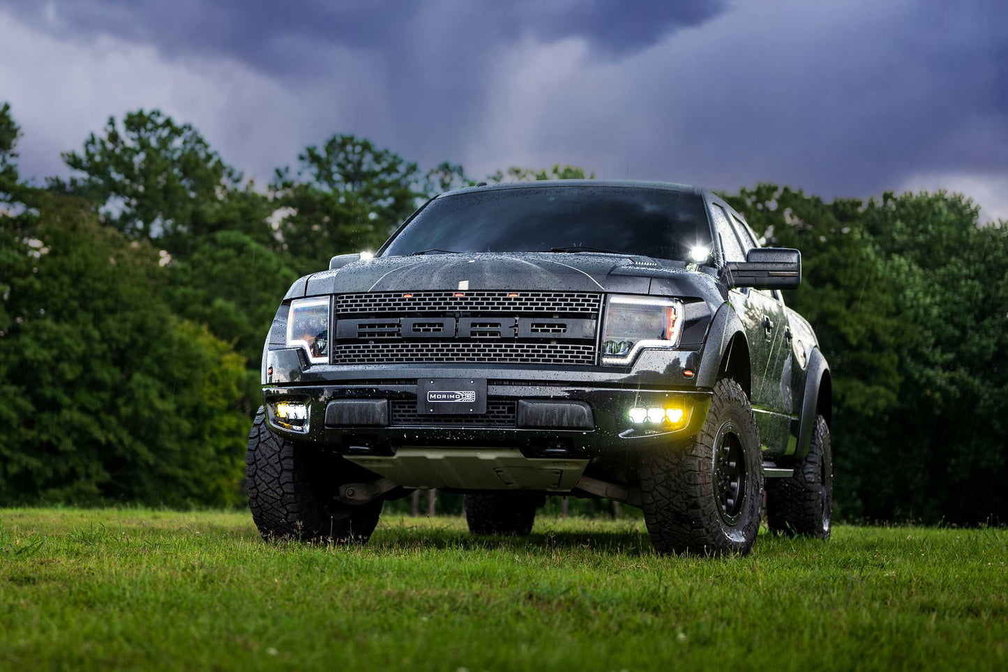 Morimoto 4Banger Fog Brackets: Type Raptor Triple (10-14 / Set)