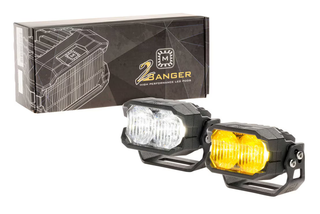 2Banger LED Pods: NCS Combo Beam