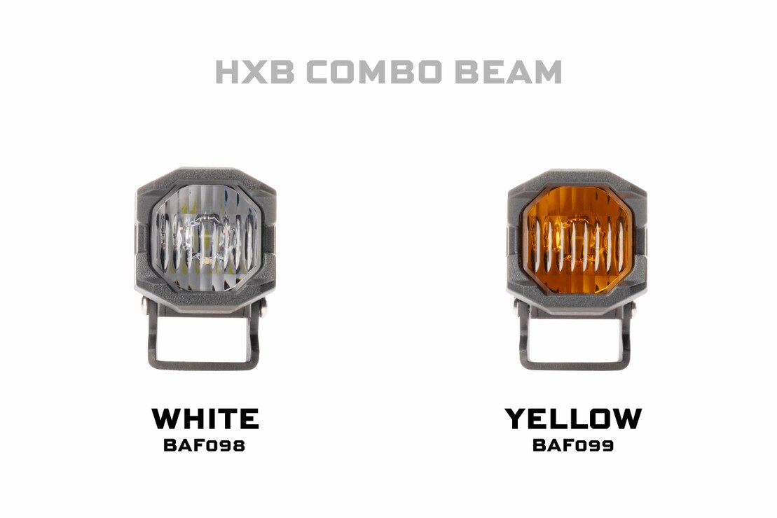 1Banger LED Pods: HXB Flood Beam