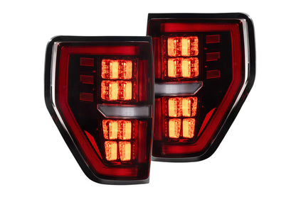 09-14 Ford F-150 XB LED Tail Lights (Red)