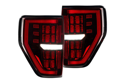 09-14 Ford F-150 XB LED Tail Lights (Red)