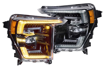 21-23 Ford F-150 XB LED Headlights ( AMBER DRL )
