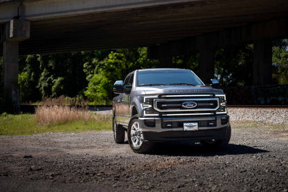 XBG LED DRL Grille Inserts: Ford Super Duty Platinum (20-22 / Set)