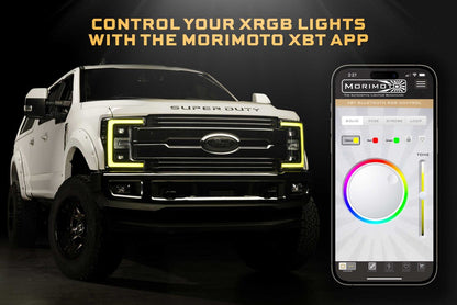 17-19 Ford Super Duty XRGB LED Headlights