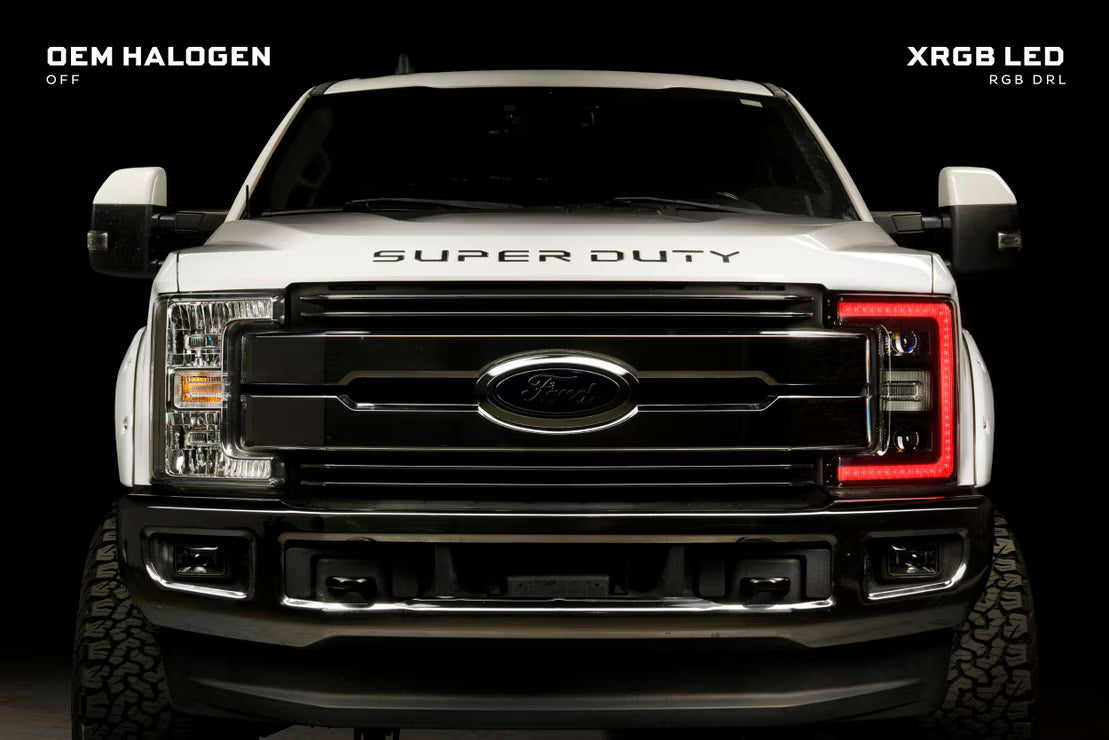 17-19 Ford Super Duty XRGB LED Headlights