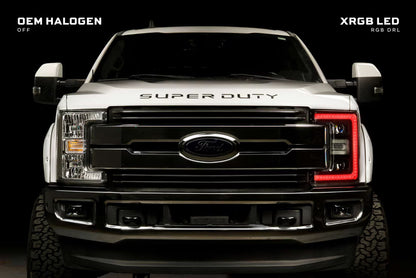 17-19 Ford Super Duty XRGB LED Headlights