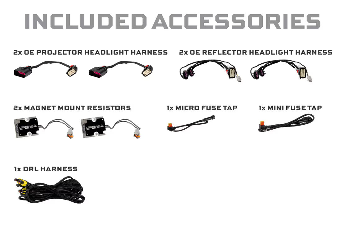 09-18 Dodge Ram HD XB Evo Hybrid LED Headlights