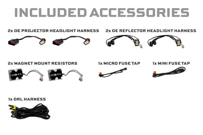 09-18 Dodge Ram HD XB Evo Hybrid LED Headlights