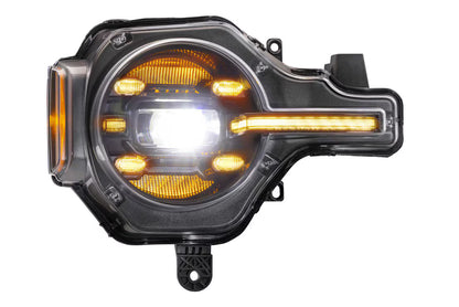 21-26 Ford Bronco XB LED Headlights ( AMBER DRL )