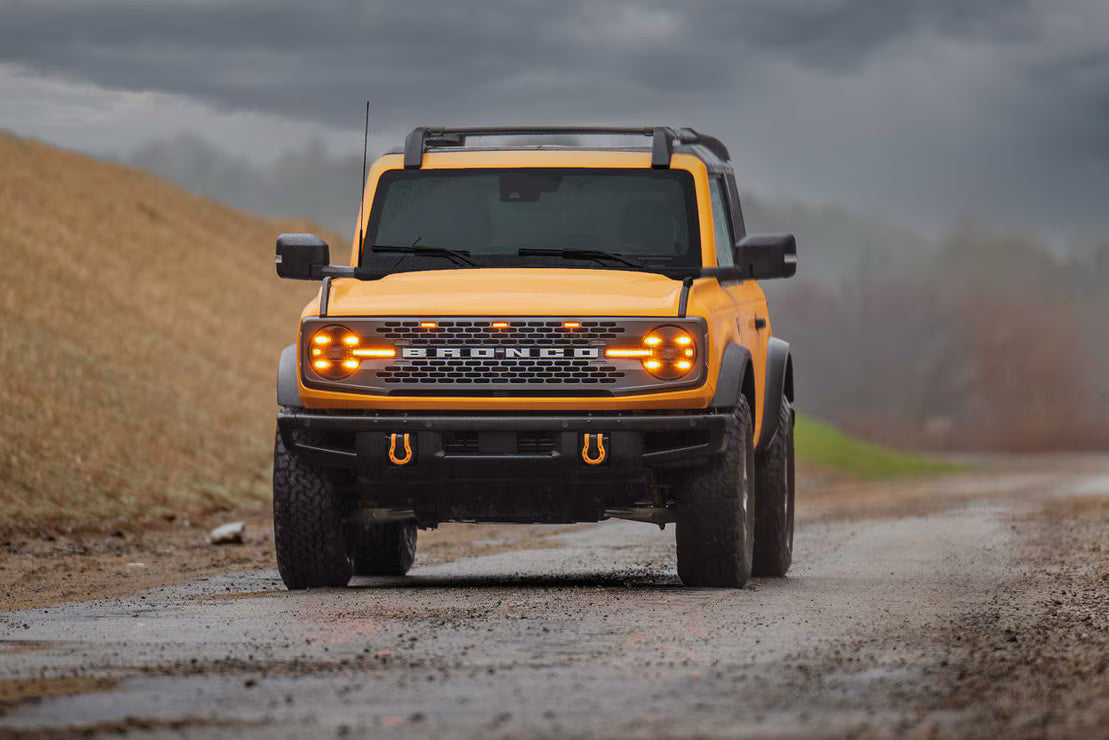 21-26 Ford Bronco XB LED Headlights ( AMBER DRL )