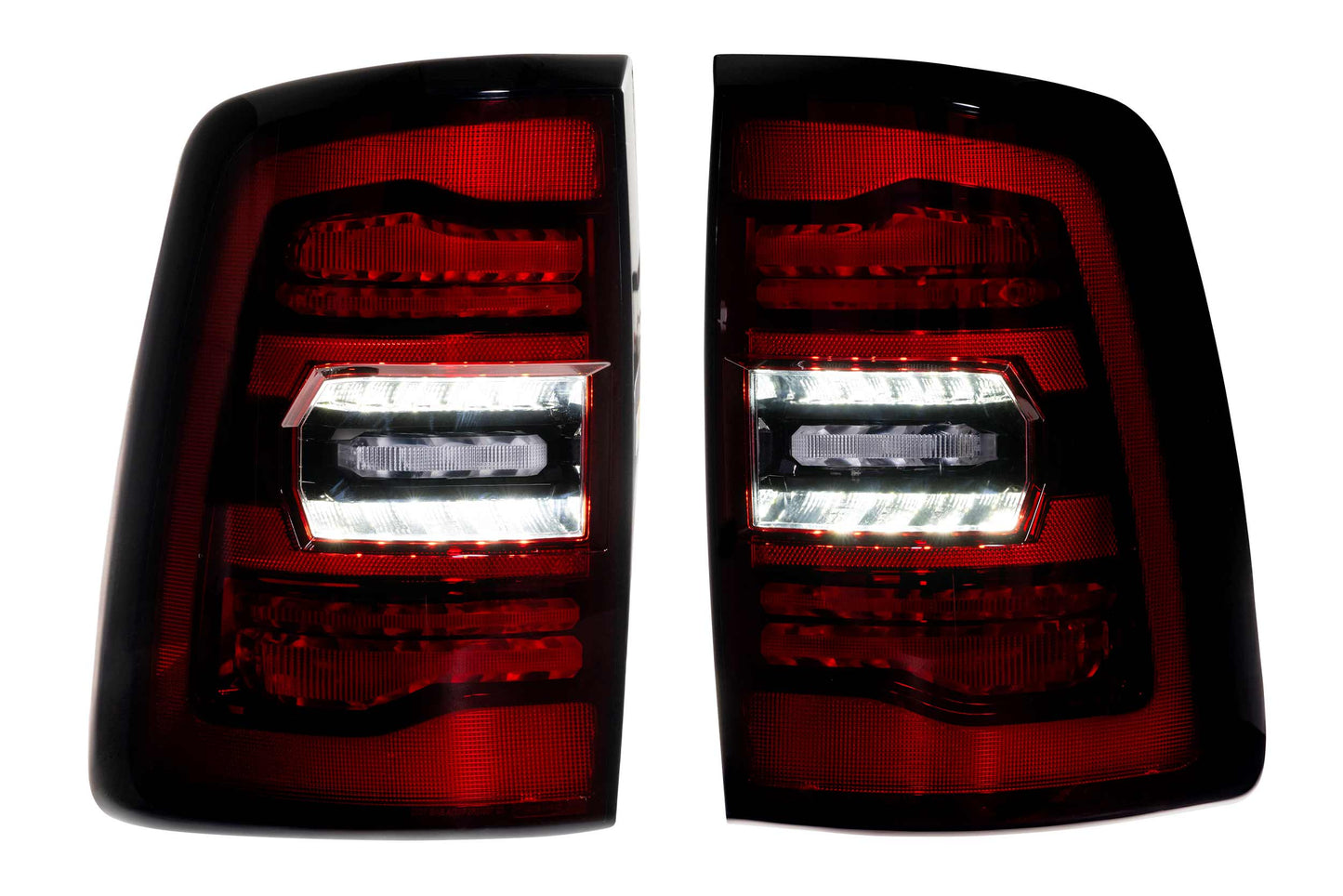 XB LED Tail Lights: Ram HD (19-24 / Red Lens / Set)
