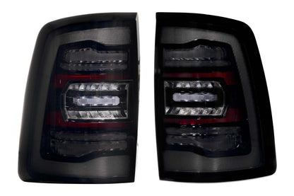 XB LED Tail Lights: Ram HD (19-24 / Smoked Lens / Set)