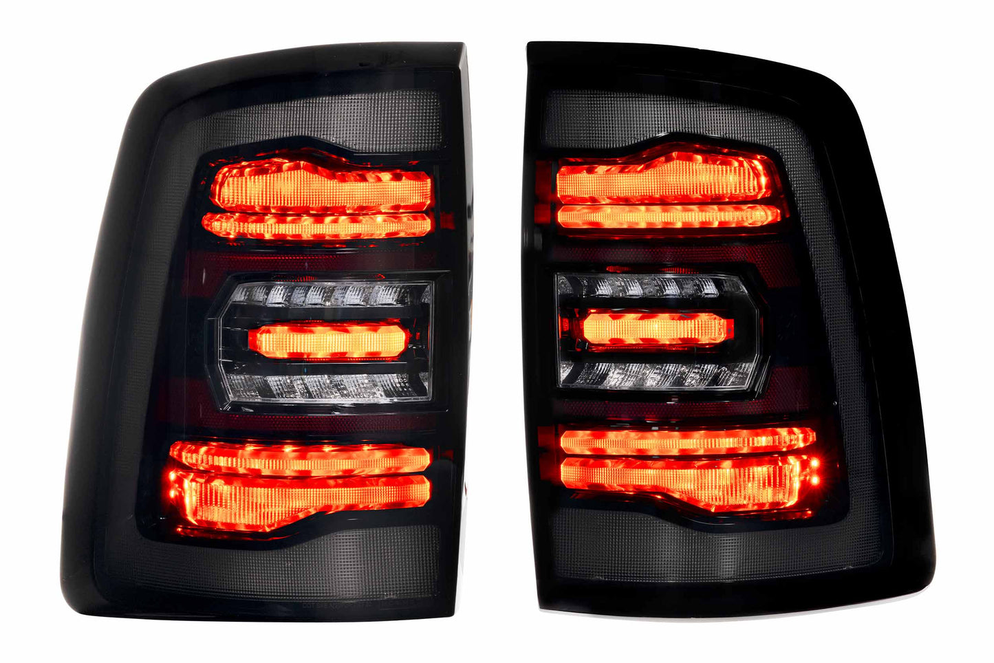 XB LED Tail Lights: Ram HD (19-24 / Smoked Lens / Set)