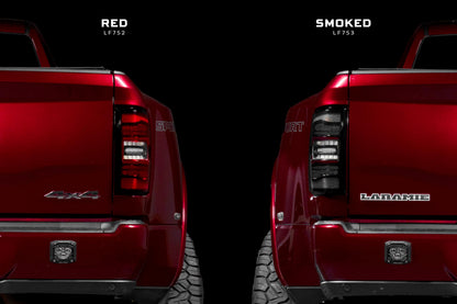 XB LED Tail Lights: Ram HD (19-24 / Smoked Lens / Set)