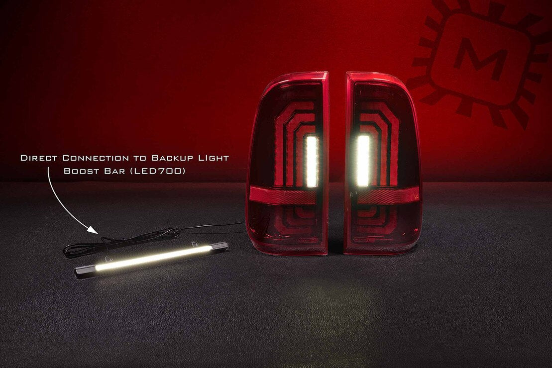 97-03 Ford F-150 XB LED Tail Lights (Red)