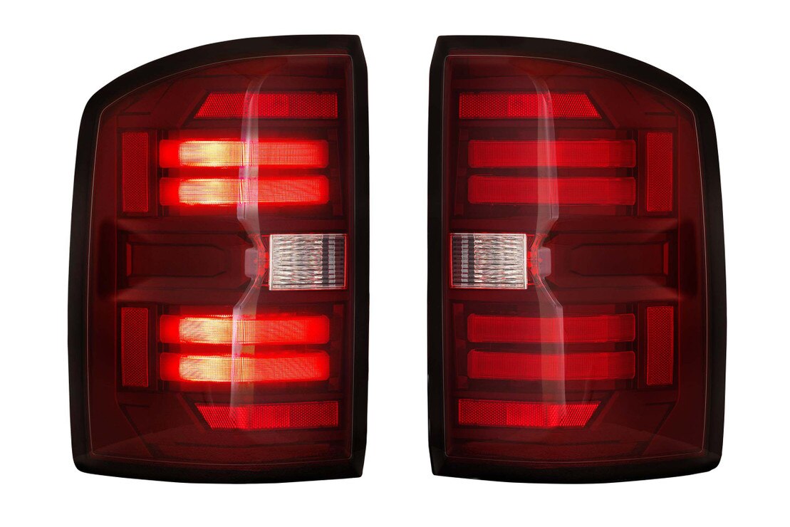 14-18 GMC Sierra 1500 XB LED Tail Lights (Red)