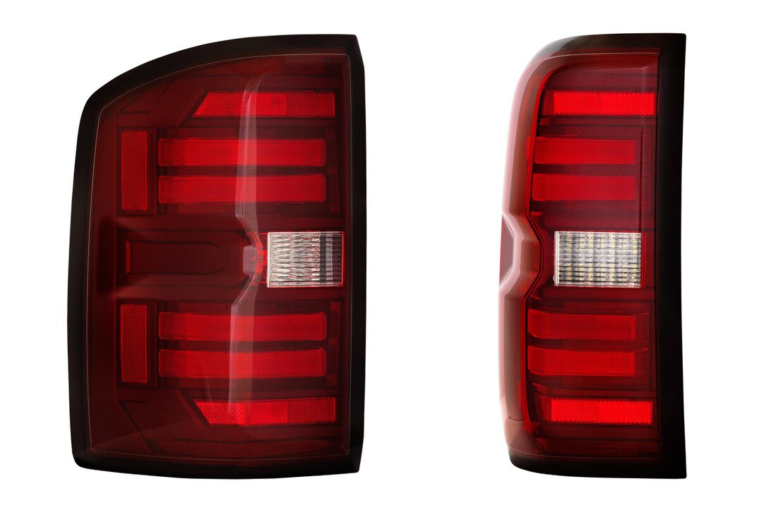 14-18 GMC Sierra 1500 XB LED Tail Lights (Red)