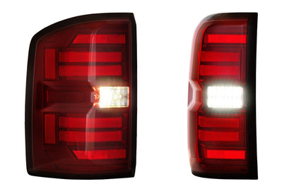 14-18 GMC Sierra 1500 XB LED Tail Lights (Red)