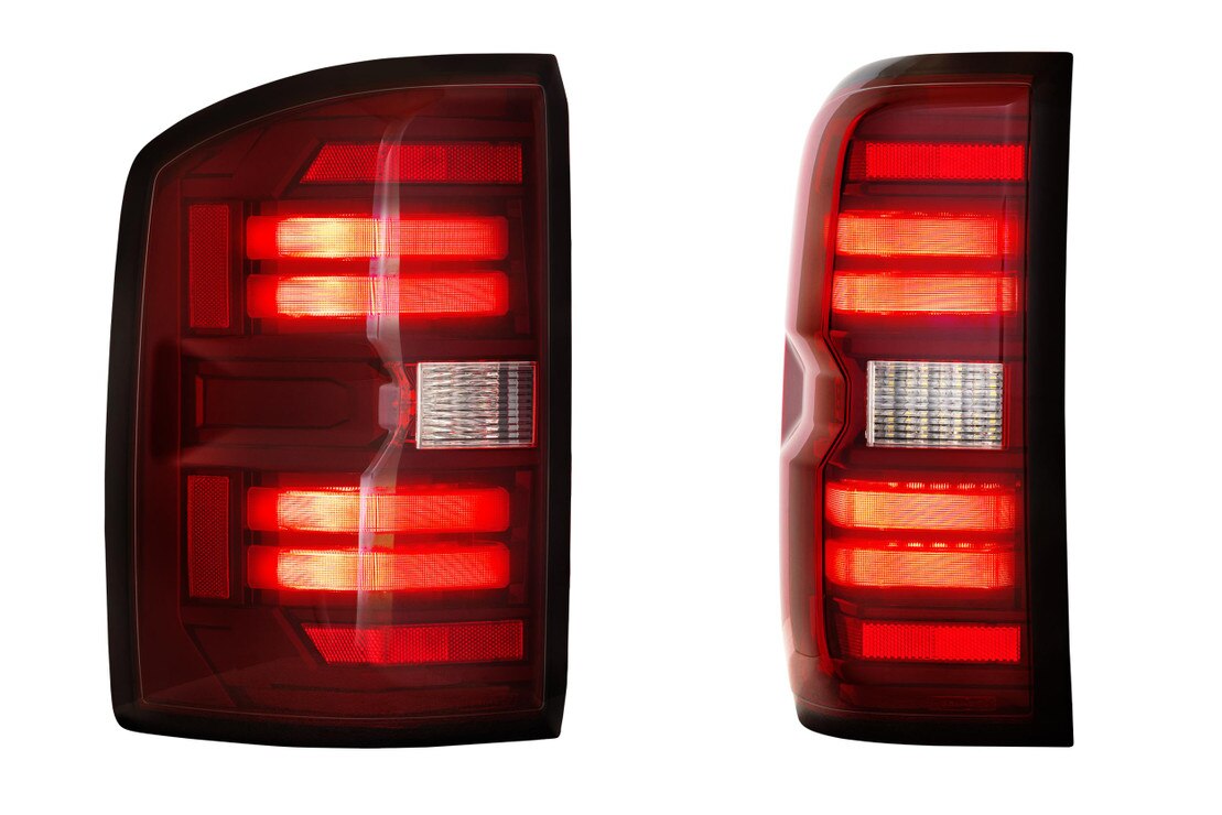 14-18 GMC Sierra 1500 XB LED Tail Lights (Red)