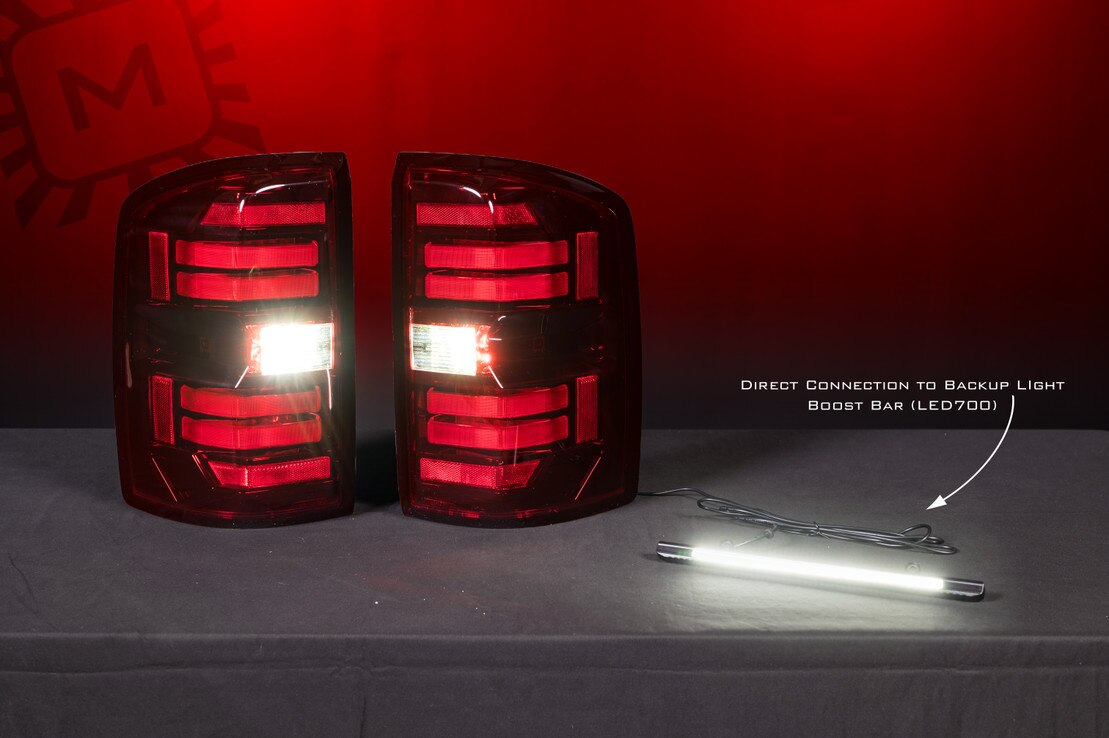14-18 GMC Sierra 1500 XB LED Tail Lights (Red)