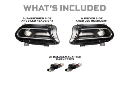 15-23 Dodge Charger XRGB LED Headlights