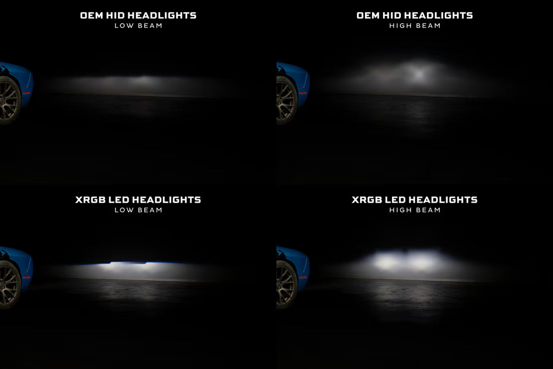 15-23 Dodge Challenger XRGB LED Headlights