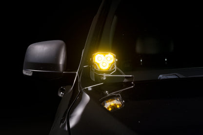 Ditch Light Brackets: Jeep Grand Cherokee (11-22) / Durango (11-24 / Set)