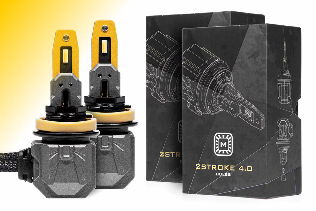 H11 2Stroke 4.0 LED Bulbs (Yellow)