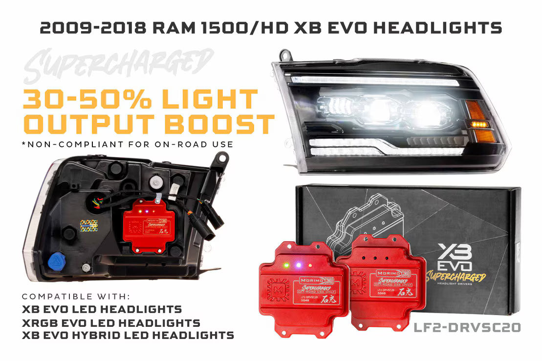 Supercharged Drivers 09-18 Dodge Ram XB Evo Series