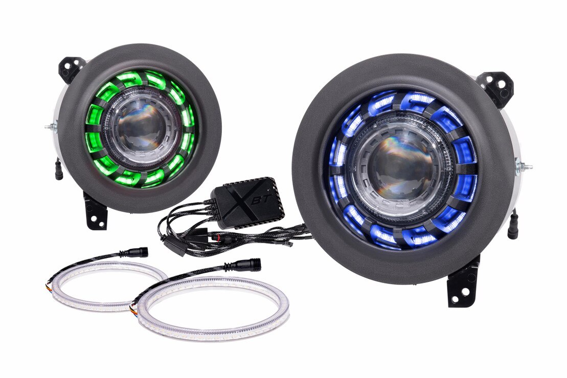Super7 RGBW Halo System: Jeep JL/JT