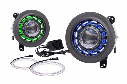 Super7 RGBW Halo System: Jeep JL/JT