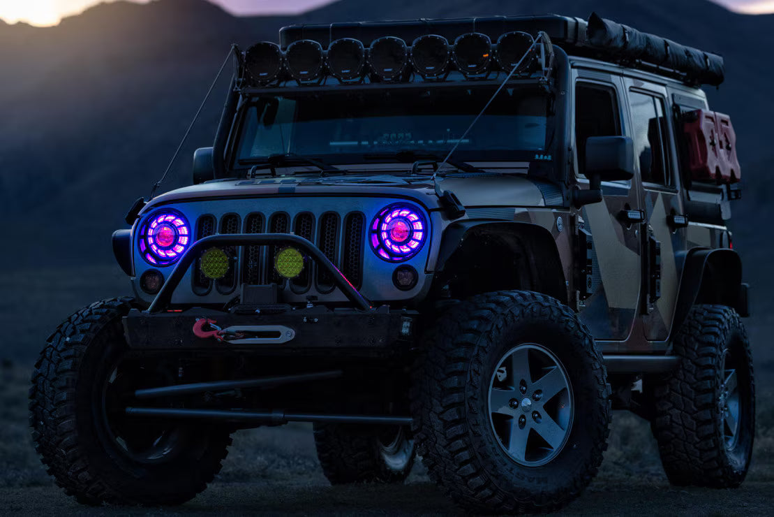 Super7 RGBW Halo System: Jeep JL/JT