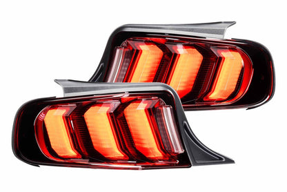 13-14 Ford Mustang Facelift XB LED Tail Lights (Red)
