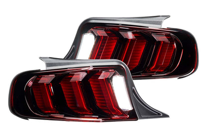 13-14 Ford Mustang Facelift XB LED Tail Lights (Red)