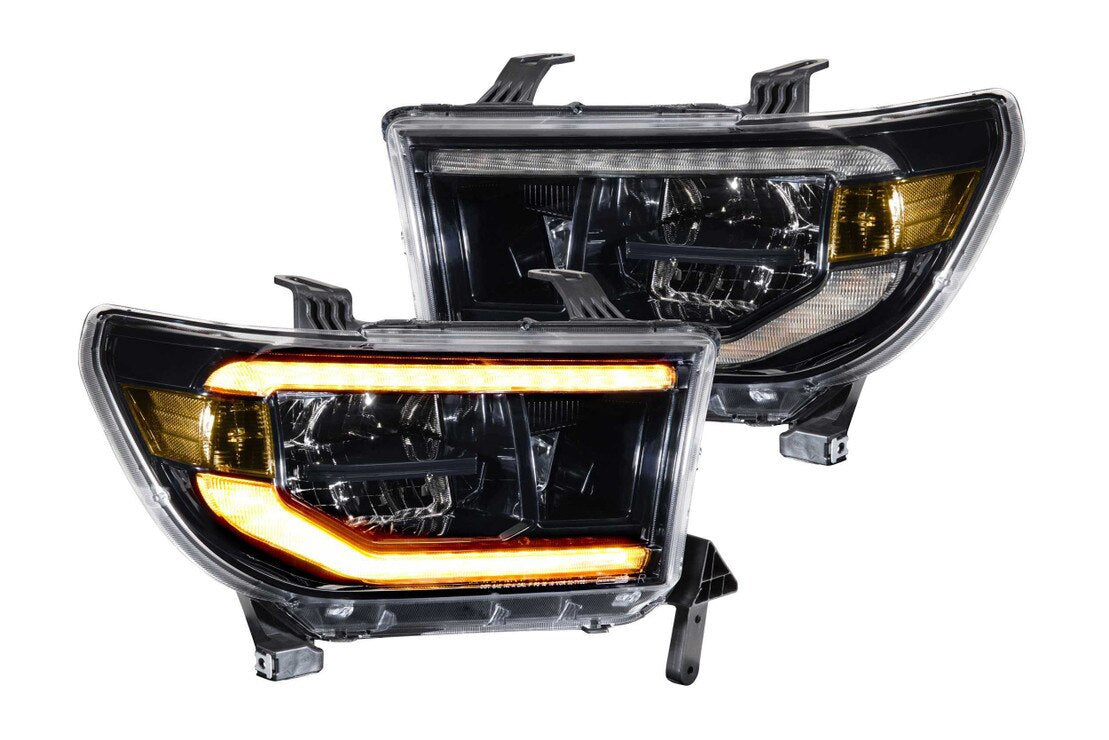 08-17 Toyota Sequoia XB LED Headlights ( AMBER DRL )