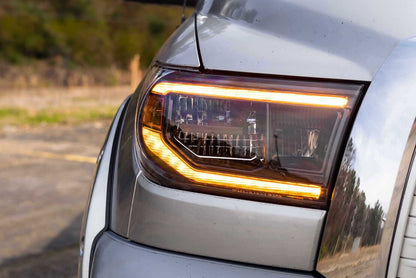 08-17 Toyota Sequoia XB LED Headlights ( AMBER DRL )