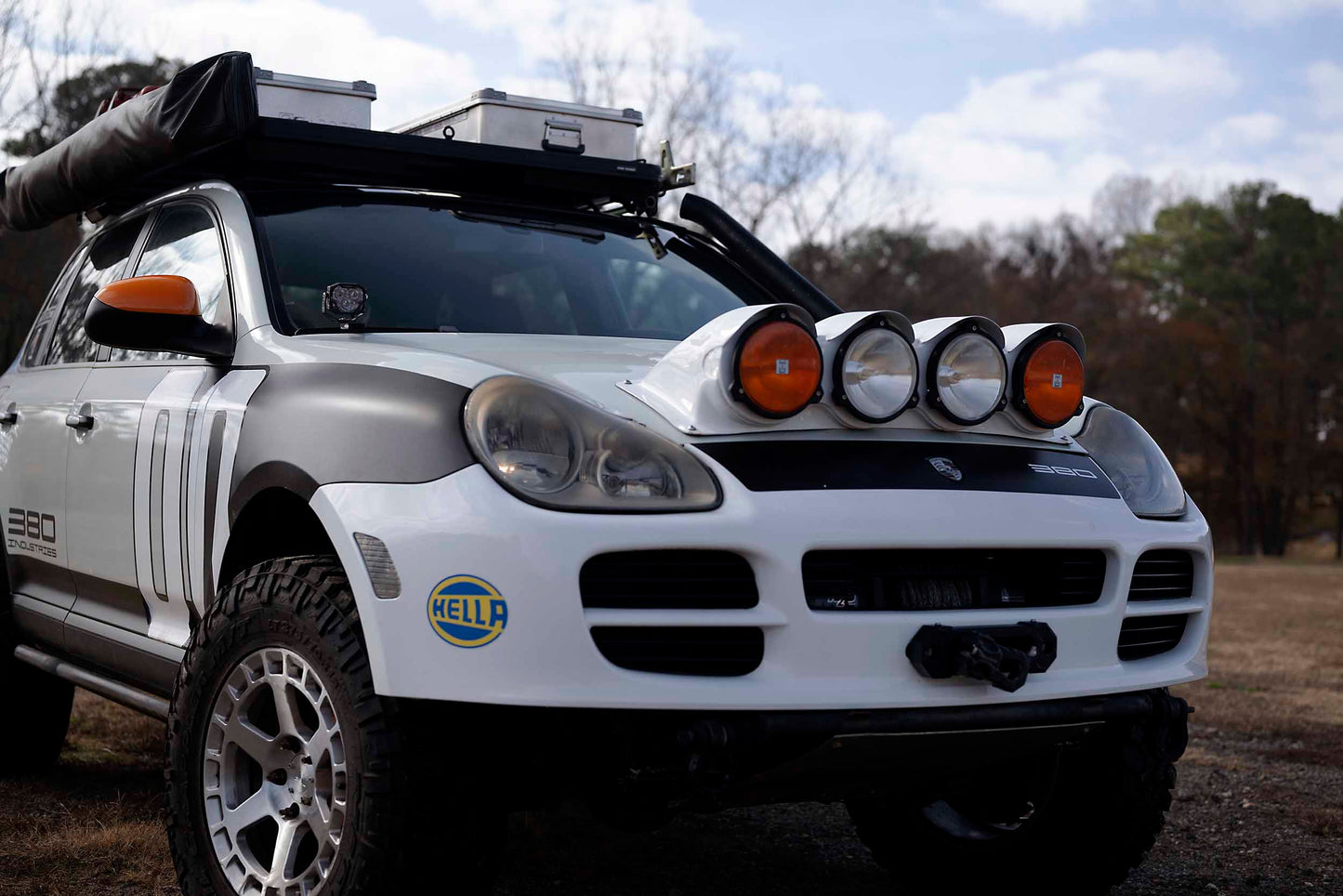 Morimoto Ditch Light Brackets: Cayenne (03-10 / Set)