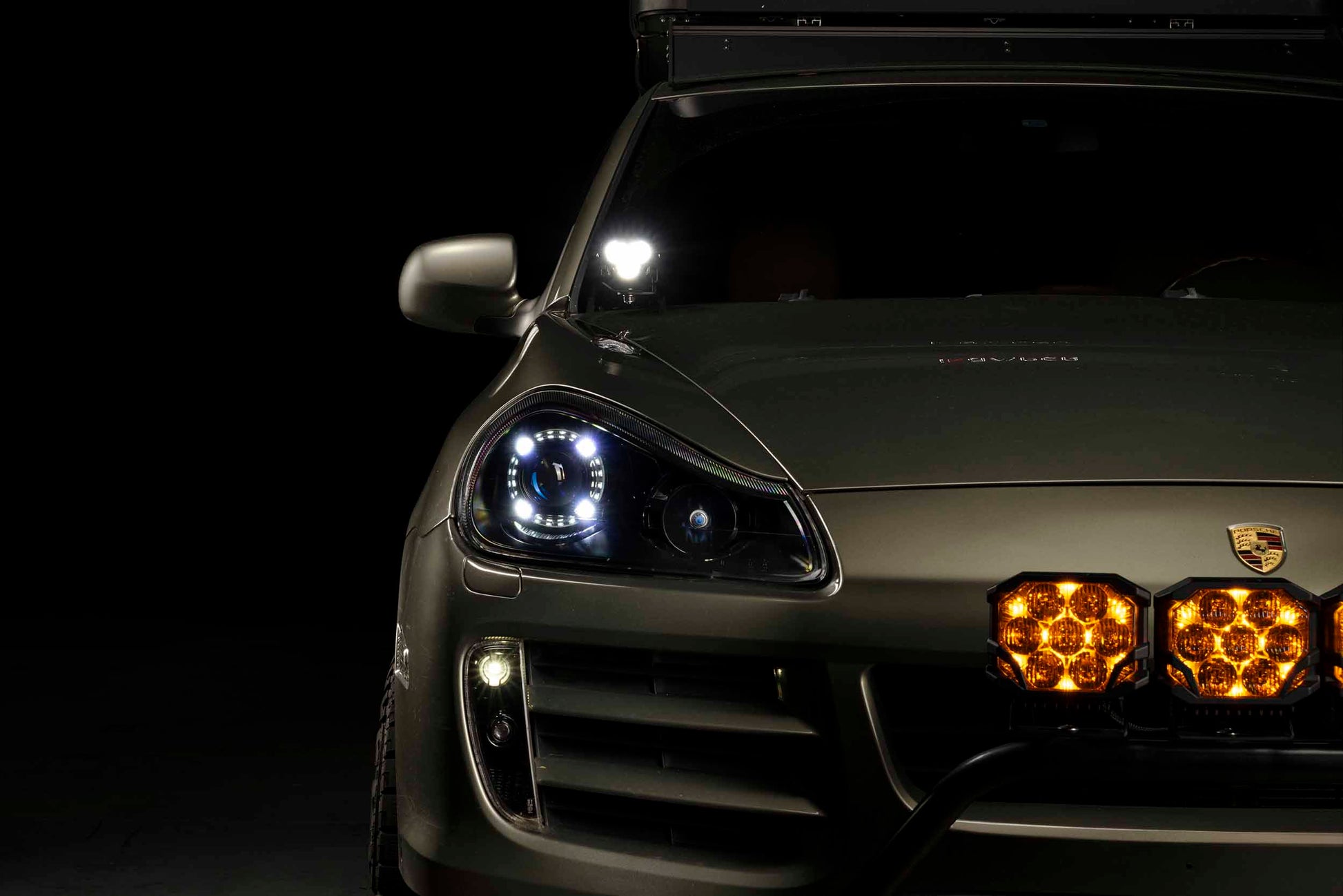 Morimoto Ditch Light Brackets: Cayenne (03-10 / Set)