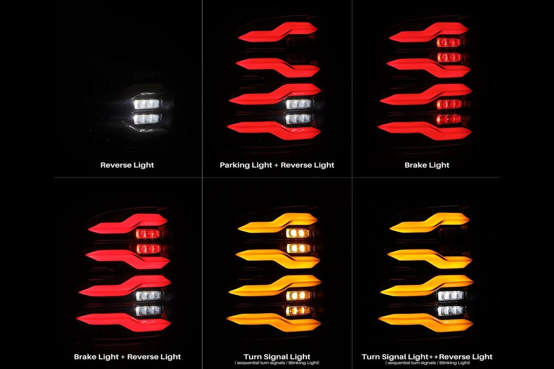 19-24 Ram HD Luxx LED Tail Lights